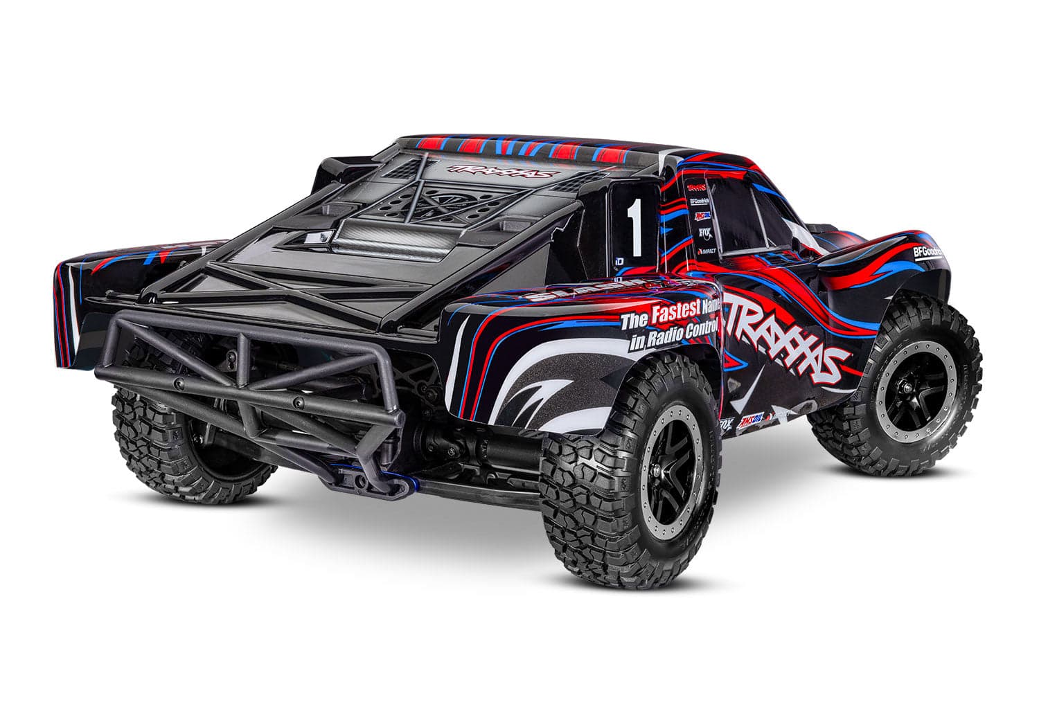 Traxxas Slash VXL 1/10 RTR 4x4 Brushless Short Course Truck Red for fpv drones 1