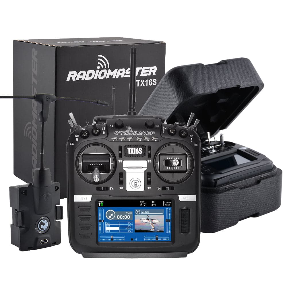 RadioMaster TX16S Hall Radio Controller with TBS MicroTX for fpv drones 1