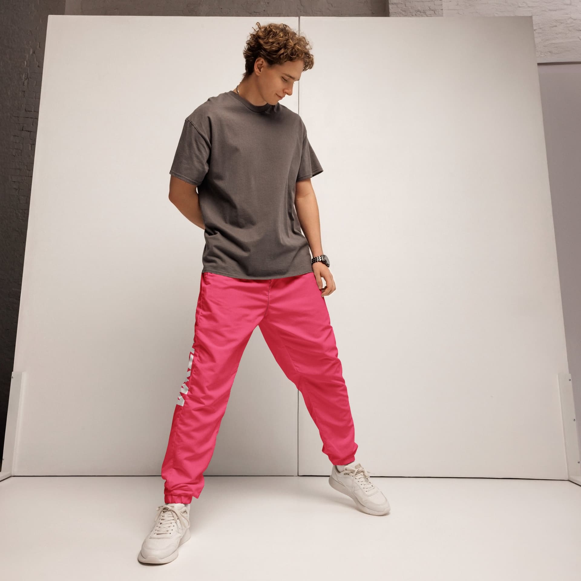 WREKD® FPV Pilot Unisex Track Pants - Pink for fpv drones 4