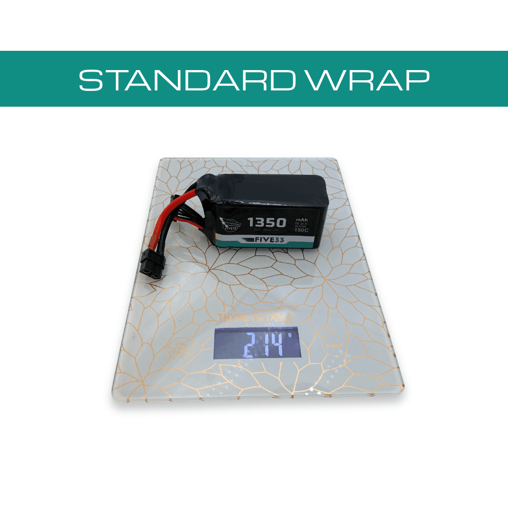 Budget Freedom Spec Lipo 1350mAh 6S (4 Pack Bundle) for fpv drones 8