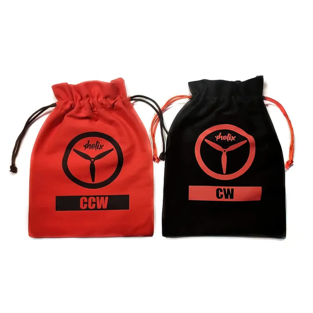 Xhelix FPV Prop Bag - Red CCW + Black CW (2Pcs) - 6.5 - Red for fpv drones 1