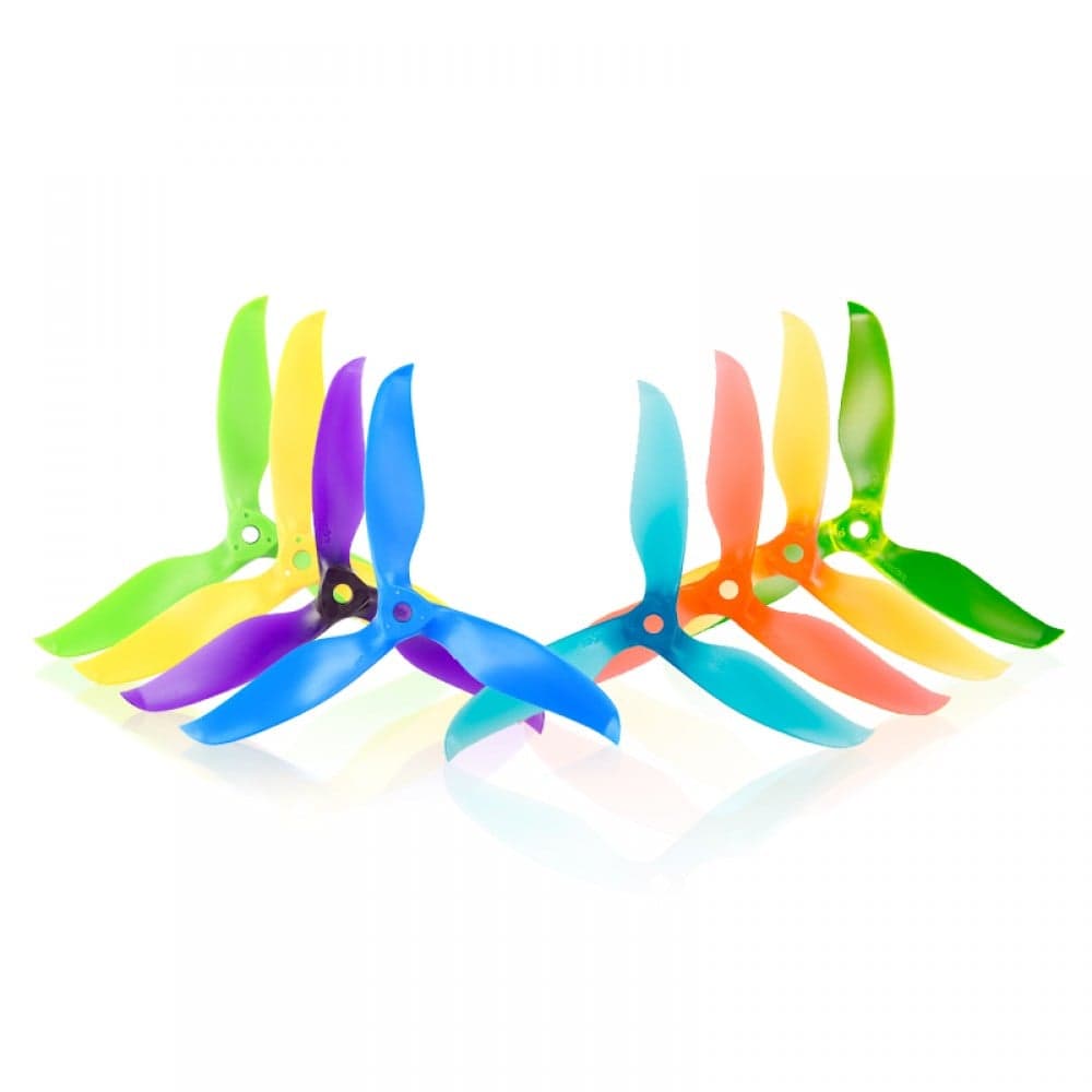 Nazgul T5061 5 inch 3-Blade FPV Propeller - Fluorescent Orange (Set of 4) for fpv drones 1