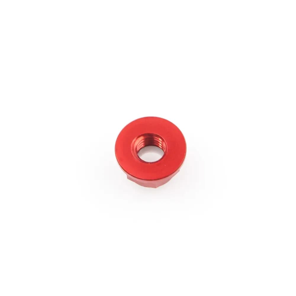 M5 Red Aluminum Flange Lock Nut (set of 4) - Red for fpv drones 2