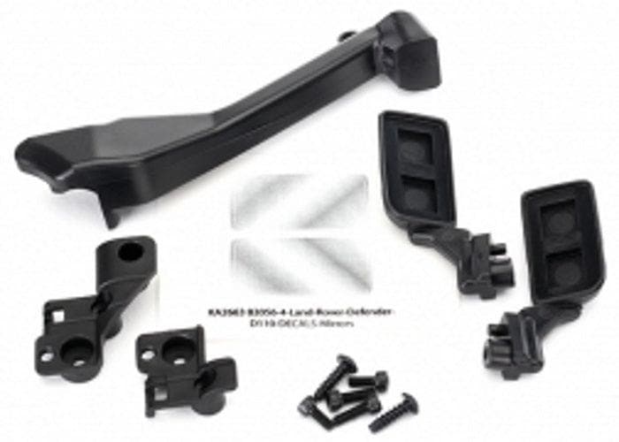 Traxxas 8020 Land Rover Defender Side Mirrors & Snorkel Set TRX-4 for fpv drones