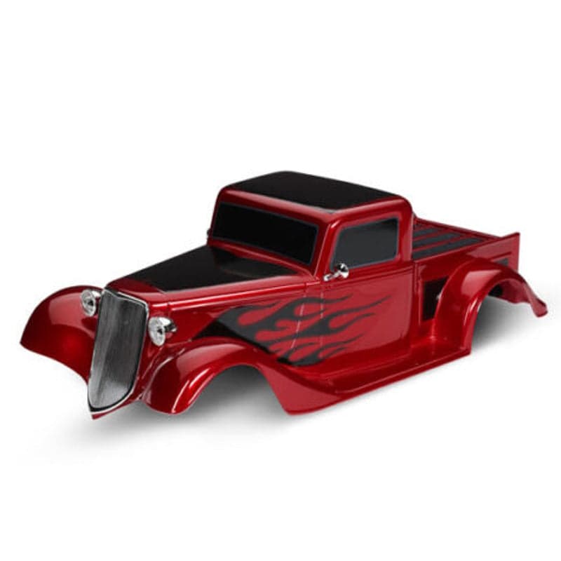 Traxxas 9335R 4-Tec 3.0 Complete Factory Five '35 Hot Rod Truck Red Body for fpv drones