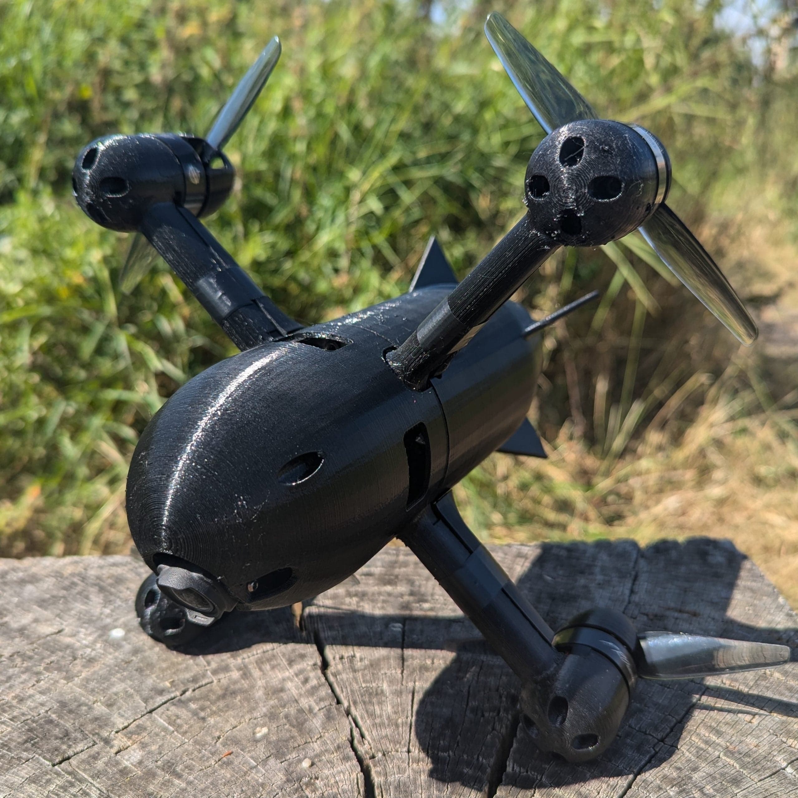 AOS HS5 High Speed Quadcopter (Carbon and 3D Prints) for fpv drones 7