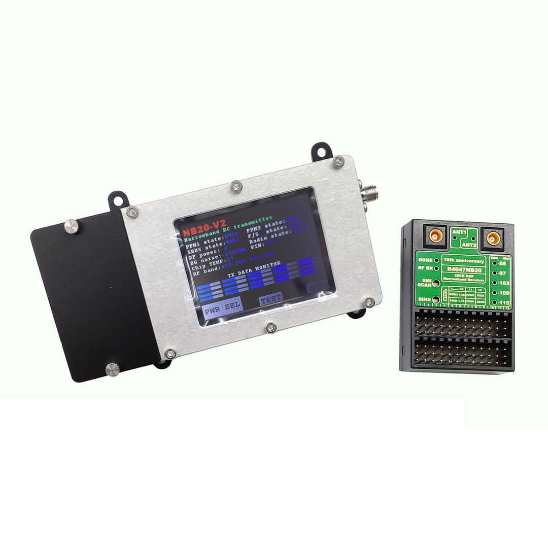Rmilec NB20 V2 Advanced 20-Channel UHF Long Range System (LRS) for fpv drones 1
