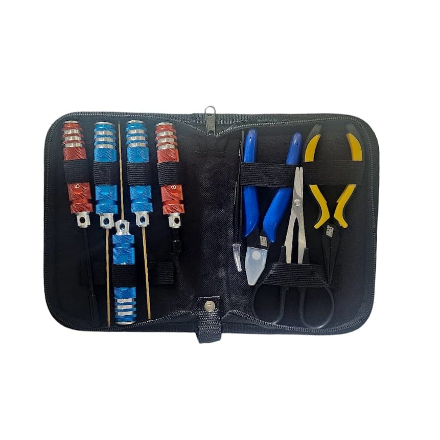 Pyrodrone Tool Kit 9 Pcs. for fpv drones