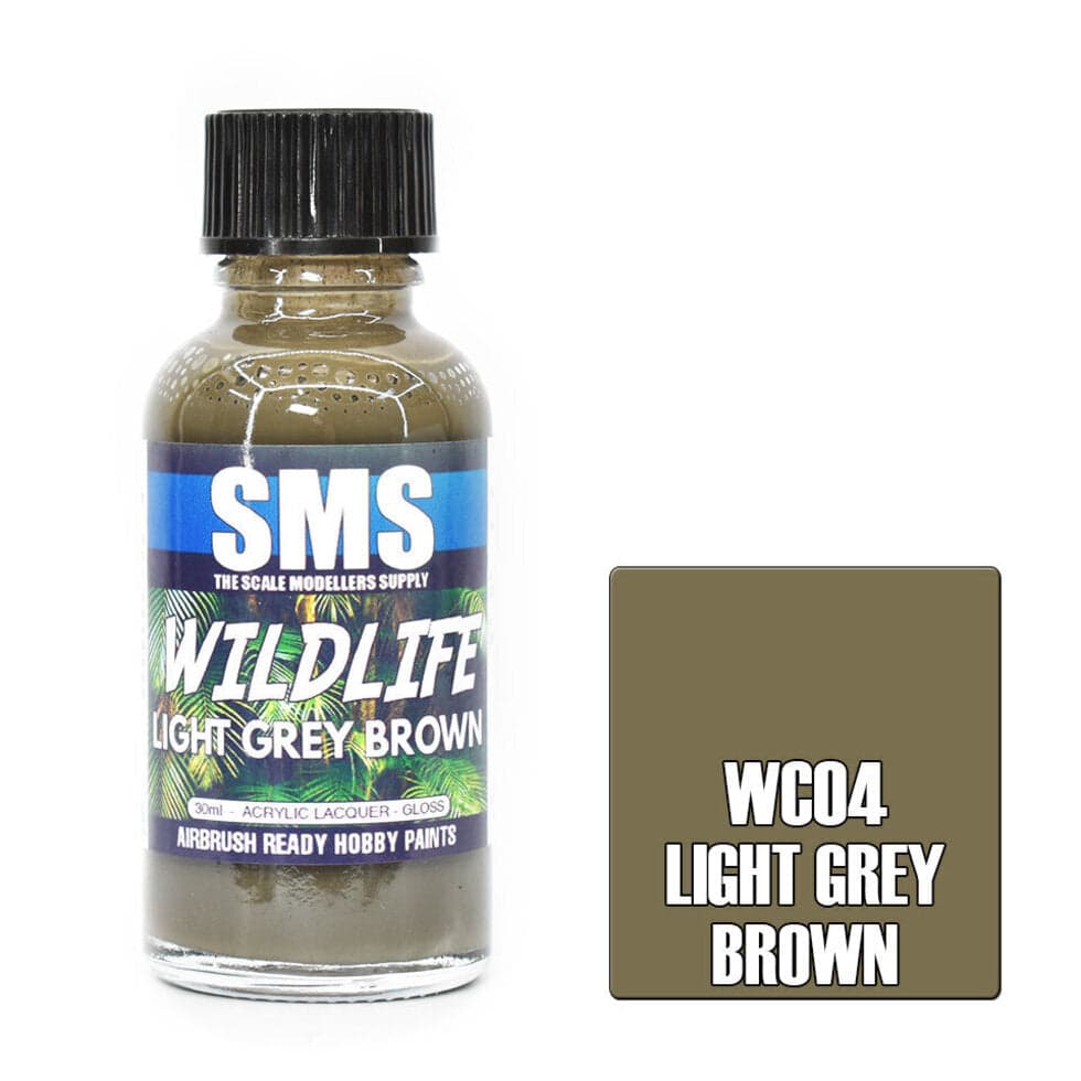 Wildlife Colour LIGHT GREY BROWN 30ml for fpv drones