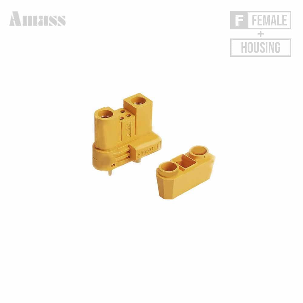 AS120 Connector - FEMALE - 1 STUK for fpv drones