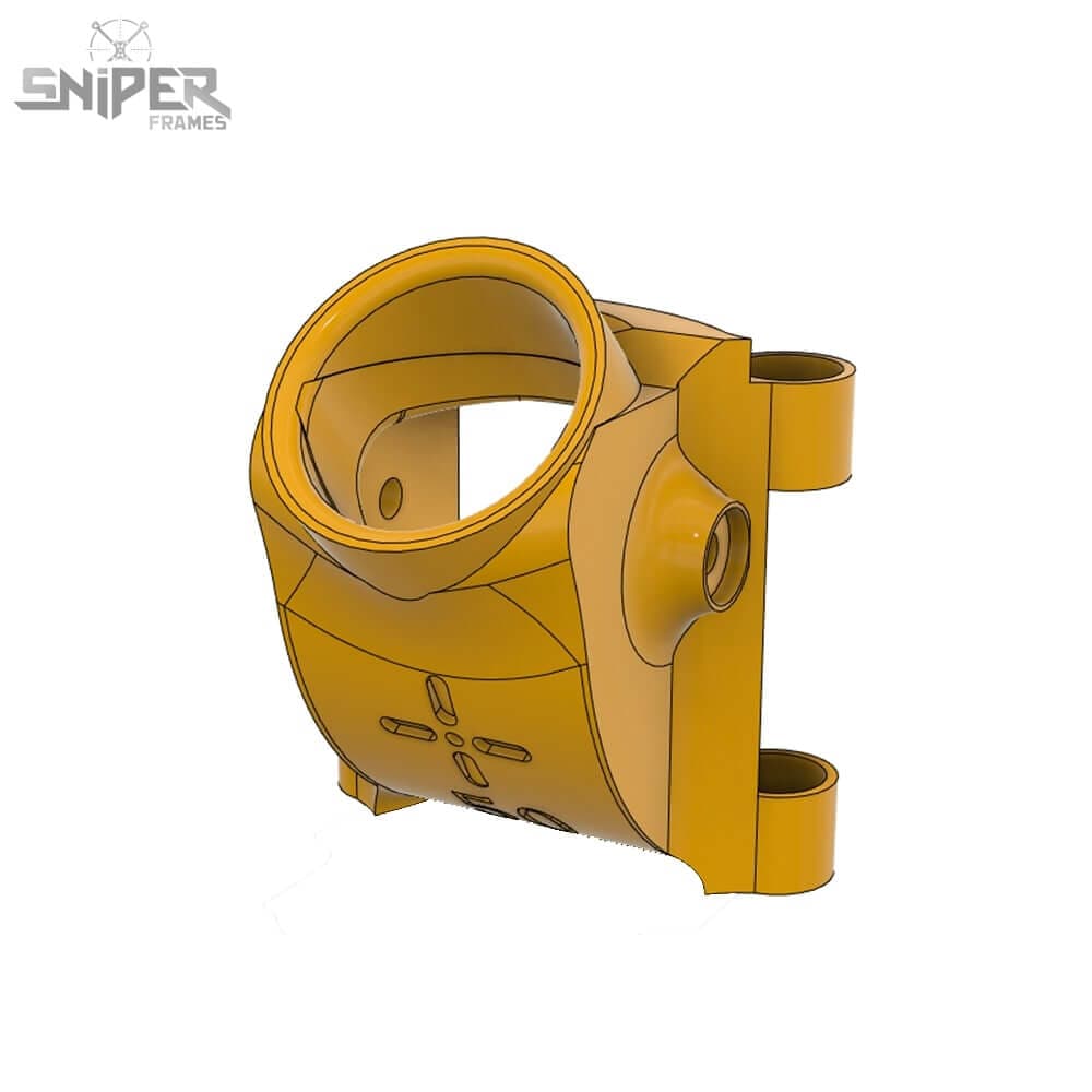 SniperX Light Foxeer Predator Nano Mount - 50 GRADEN for fpv drones
