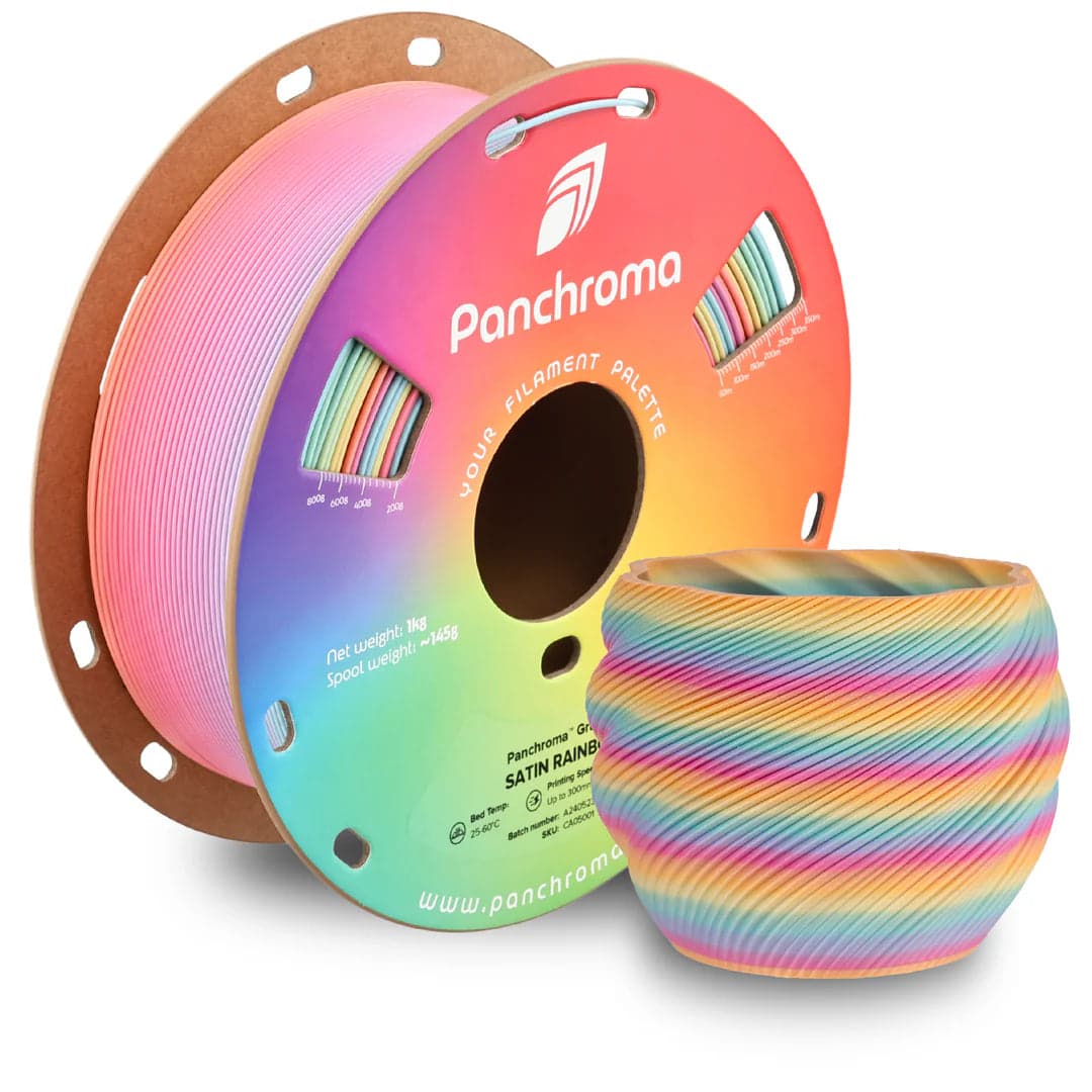 PANCHROMA GRADIENT SATIN RAINBOW PLA 1.75MM 1kg for fpv drones 1
