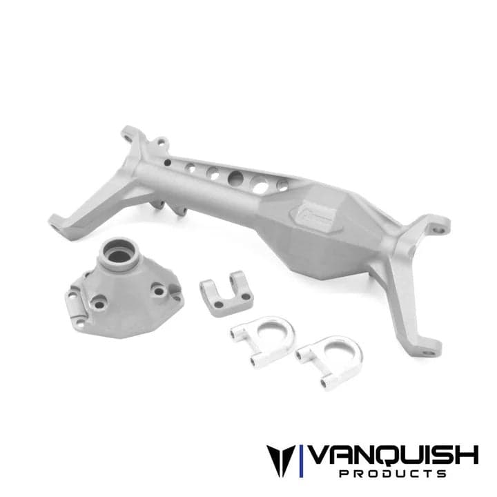 Vanquish VPS08491 Axial SCX10-III Currie F9 Front Axle Clear Anodized for fpv drones