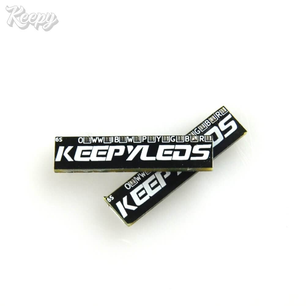 KeepyLEDs 6S LED Strip (2 stuks) - YELLOW for fpv drones 4