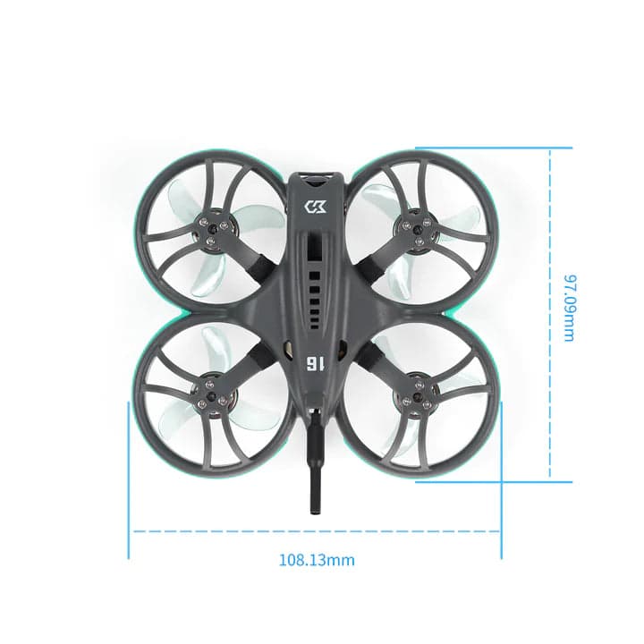 Sub250 Whoopfly16 1.6" Walksnail Avatar Mini 1S Tiny Whoop - Choose Receiver for fpv drones 5