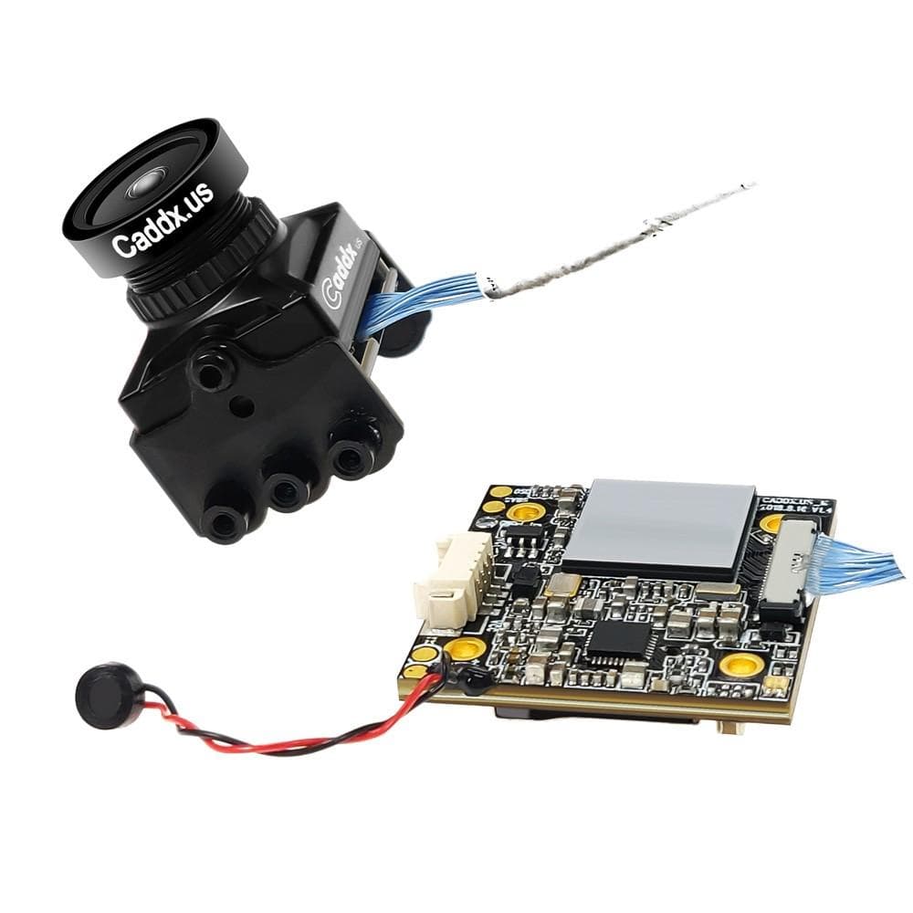 EMAX Caddx Turtle V2 1080p 60fps FOV 155 Degree Super WDR Mini HD FPV Camera OSD Mic for RC Drone for fpv drones 1