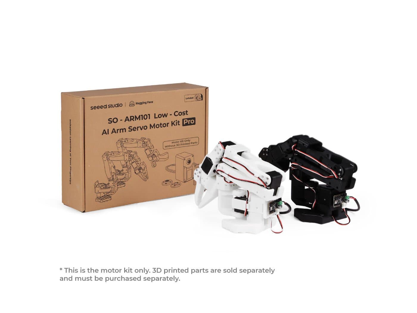 SO-ARM101 Low-Cost AI Arm Servo Motor Kit Pro for LeRobot (Without 3D Printed Parts) for fpv drones 2
