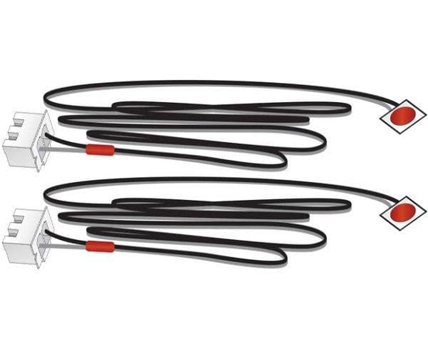 Woodland Scenics JP5739 Just Plug Red Stick-On LED Light (2) for fpv drones