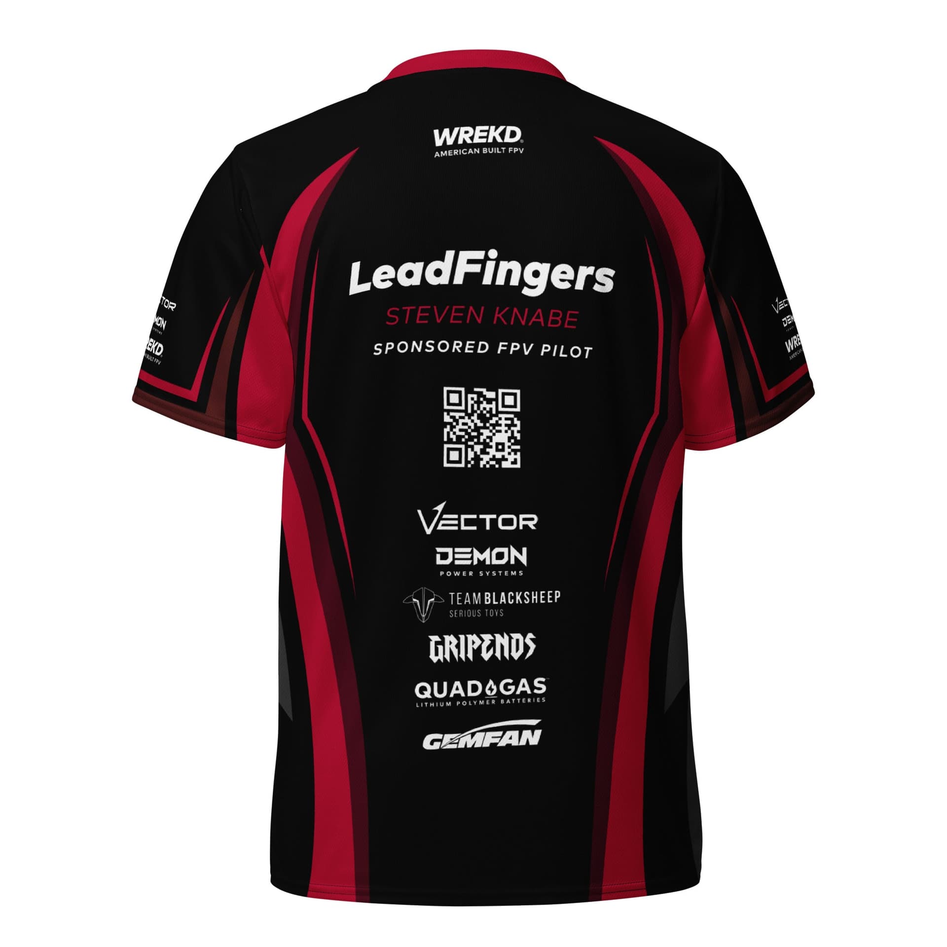 WREKD® Team Pilot Jersey - Leadfingers for fpv drones 2