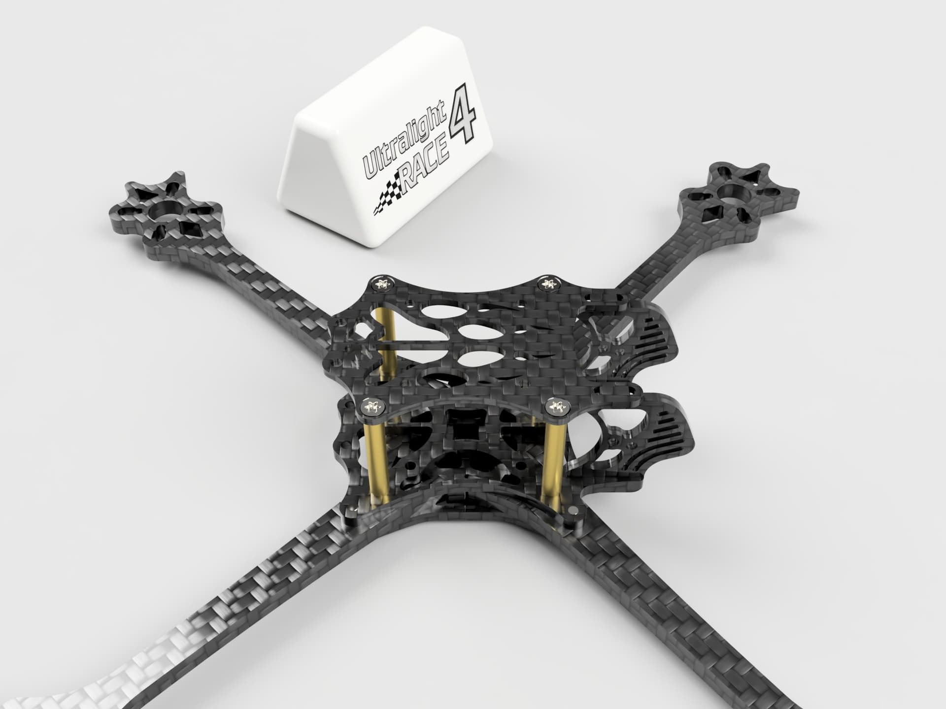 Druckbär Ultralight 4 Race FPV Racing Frame for fpv drones 1