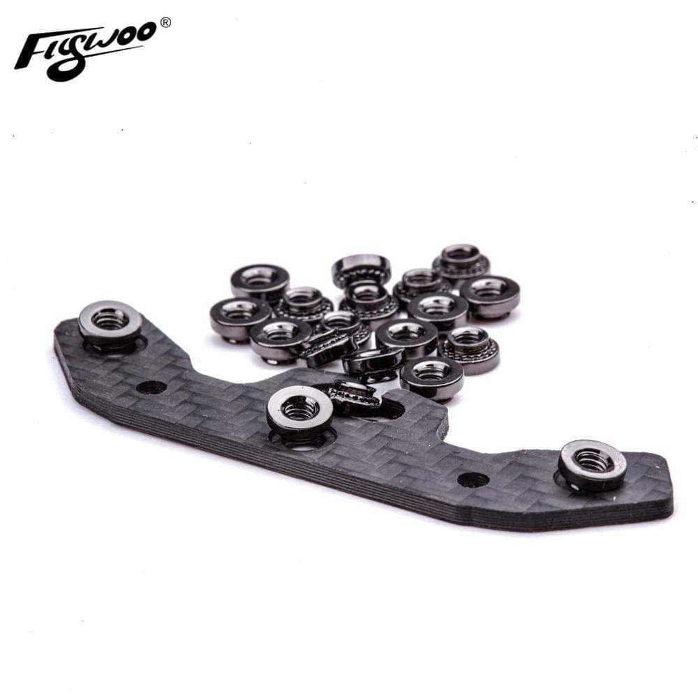 M3 Press Nuts - Gun metal for fpv drones 1