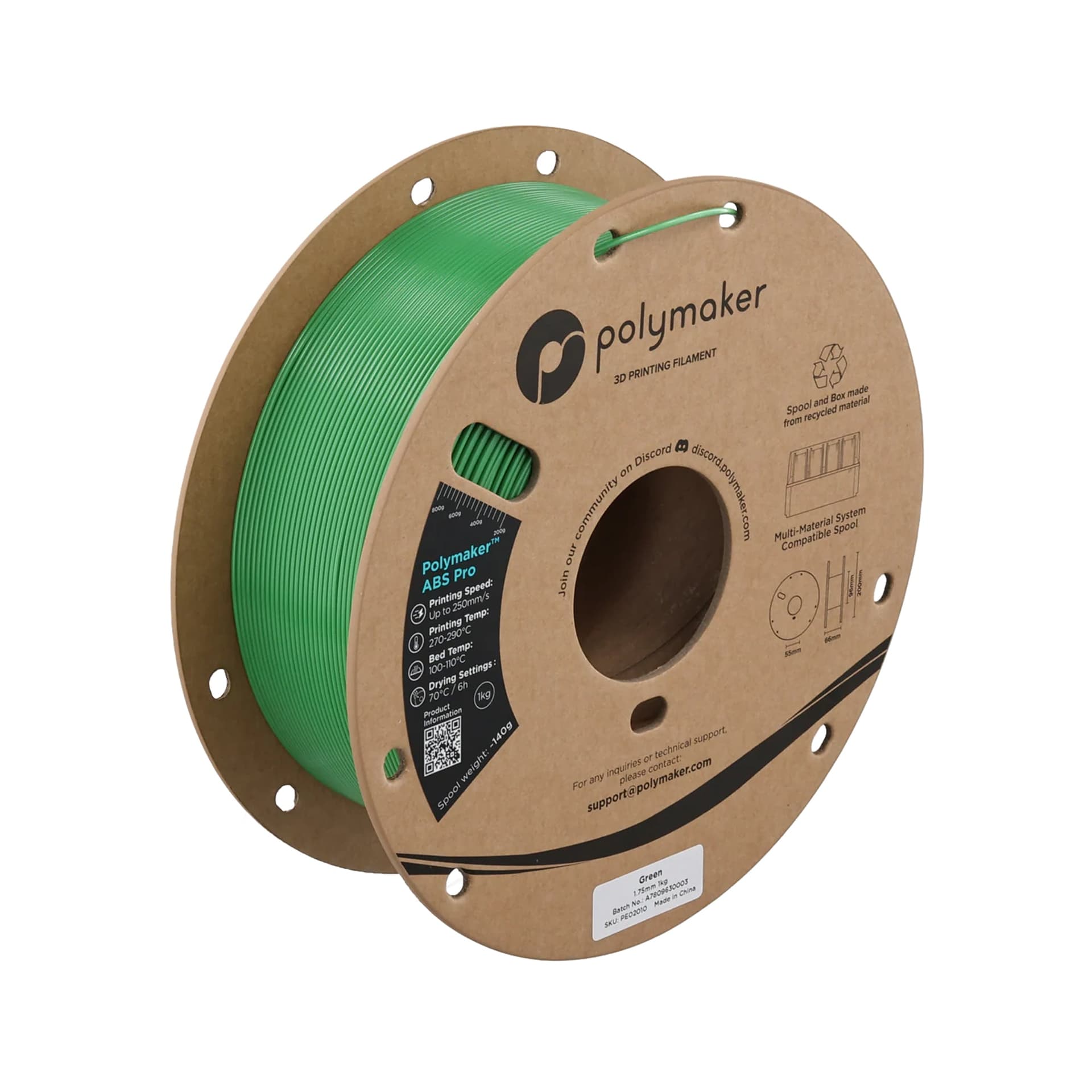 Polymaker ABS Pro 1.75mm Filament 1kg for fpv drones 7