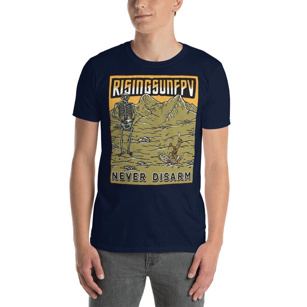 "NEVER DISARM" - Shirt for fpv drones 1