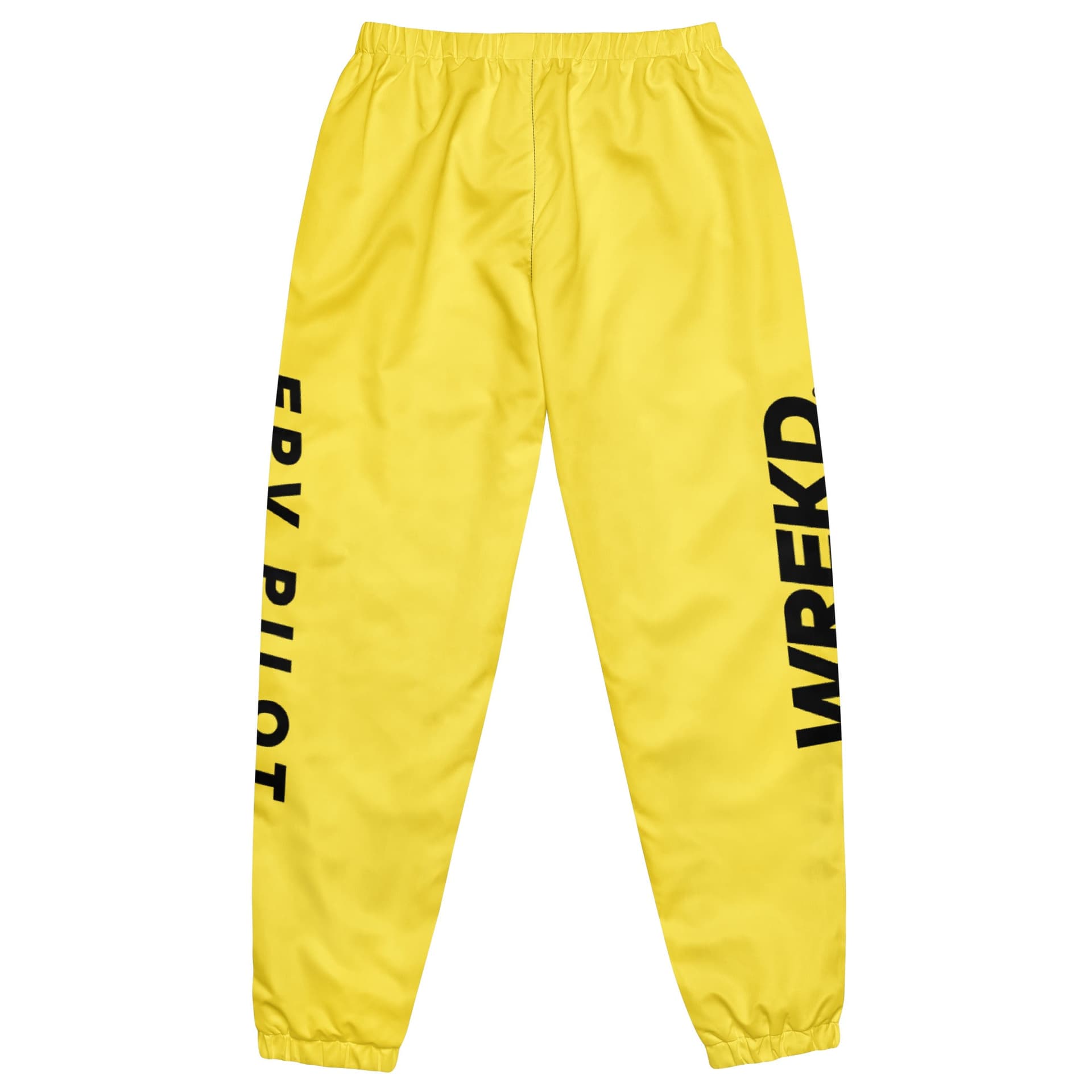WREKD® FPV Pilot Unisex Track Pants - Yellow for fpv drones