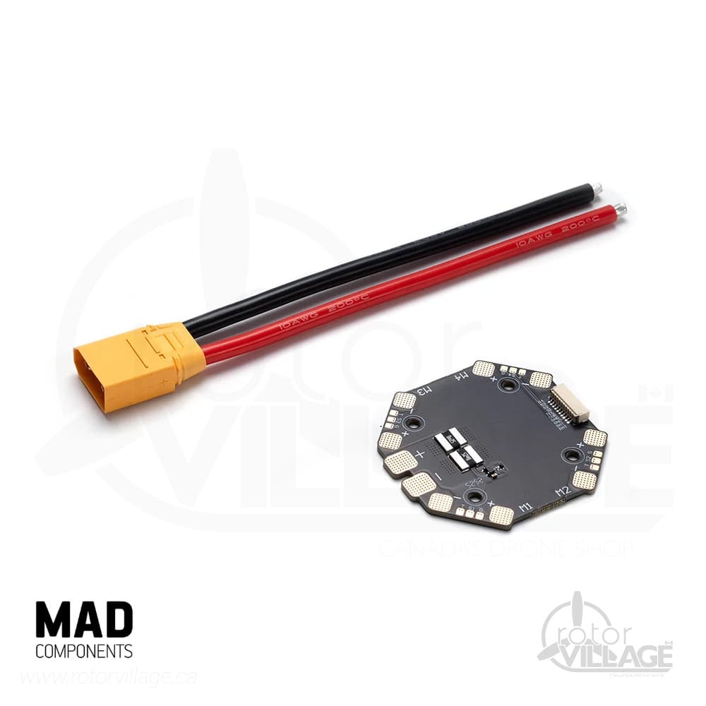 MAD PULSAR 8S 100A Power Distribution Board(4-Channel) for fpv drones 1