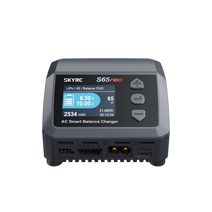 SkyRC S65neo AC Charger LiPo 2-4s 10A 65W Discharge 2A 10W for fpv drones 2
