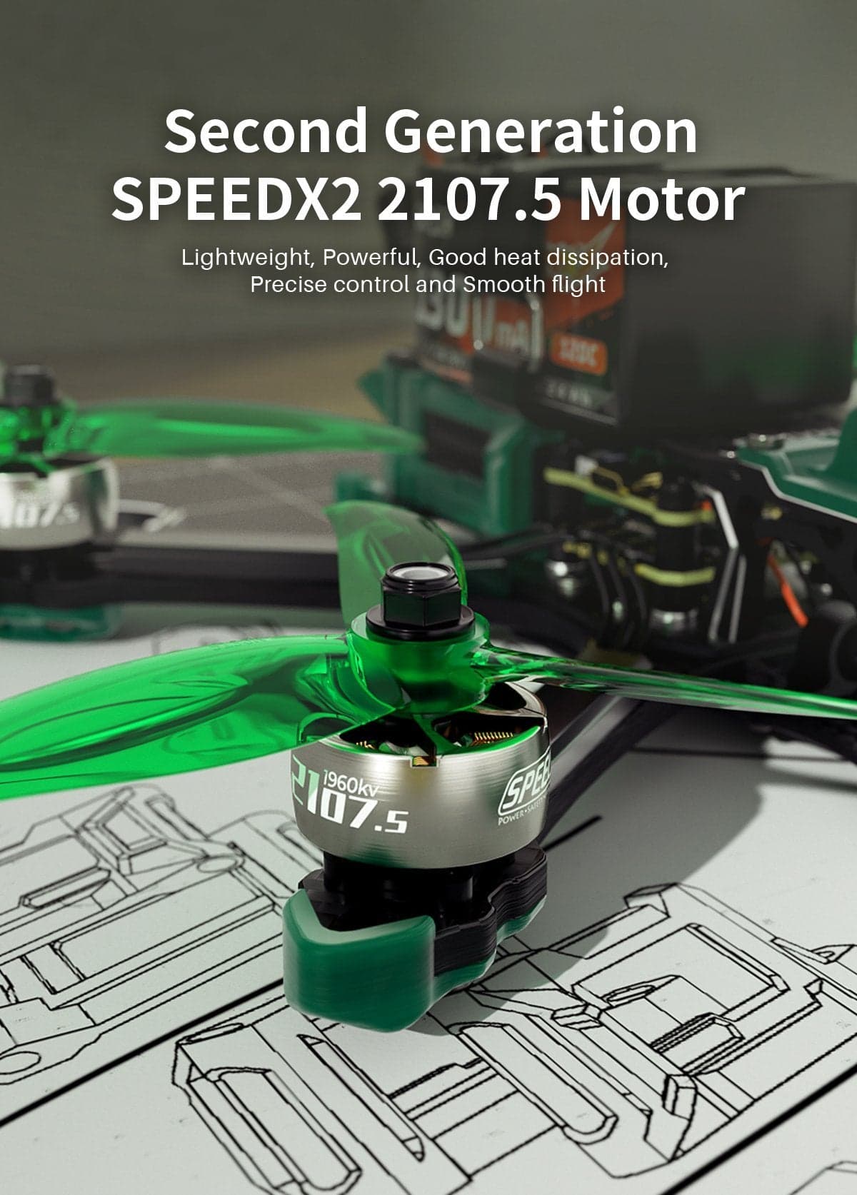 GEPRC MARK5 HD O3 ELRS Freestyle FPV Drone for fpv drones 9