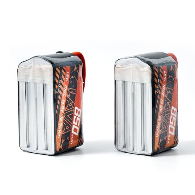 BetaFPV LAVA 850mAh 4S 100C (2pcs) LiPo battery for FPV drones for fpv drones 1