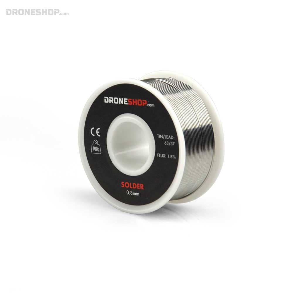 Droneshop Soldeertin (100 gram) - 0.8mm for fpv drones