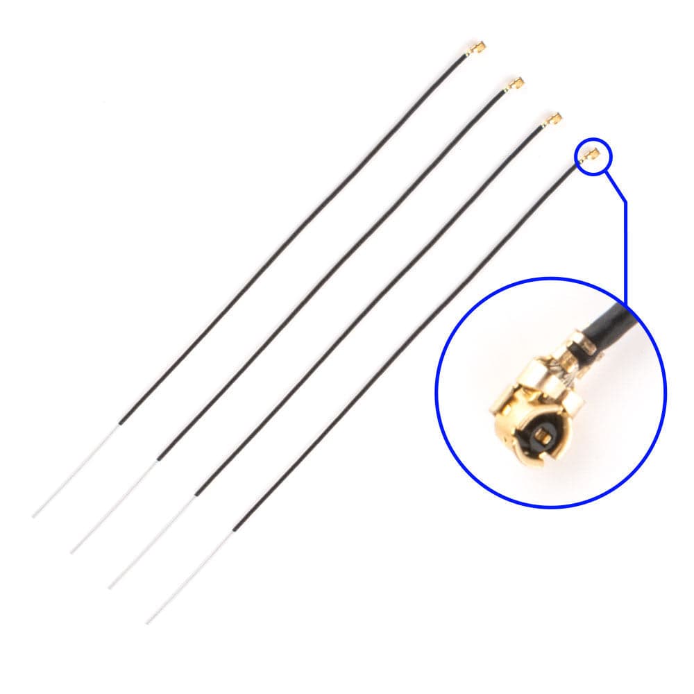RadioMaster 4pcs Replacement Antennas for R84 R86 R86C R88 RP1 RP3 RP4TD RP4TD-M Receiver for fpv drones 1