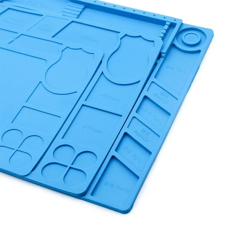 Sequre Magnetic Silicone Build Mat w/ screw holders (3 Size and Color Options) for fpv drones 5
