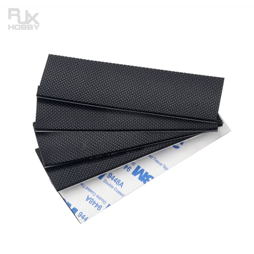 Anti-Slip Siliconen Mat (4 stuks) - 250 x 30 x 2 mm