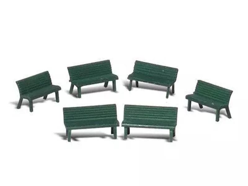 Woodland Scenics A2181 N Train Figures Park Benches for fpv drones
