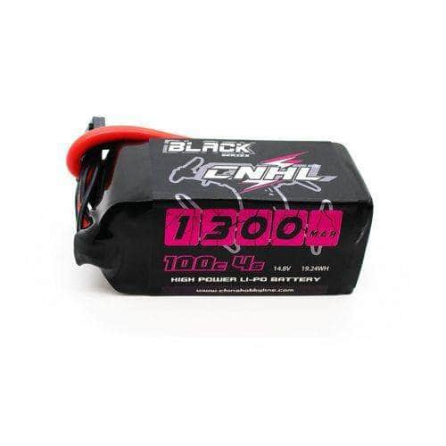 CNHL Black Series 14.8V 4S 1300mAh 100C LiPo Battery - XT60 for fpv drones 1