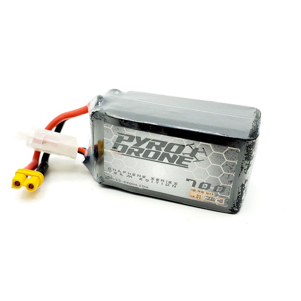 Pyrodrone Graphene 700mAh 5S 18.5V 75C - XT30 for fpv drones