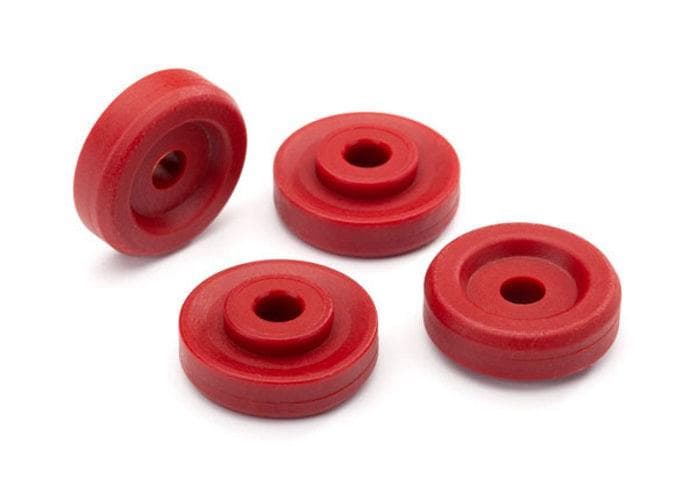 Traxxas 8957R Wheel Washers Red (4) Maxx for fpv drones
