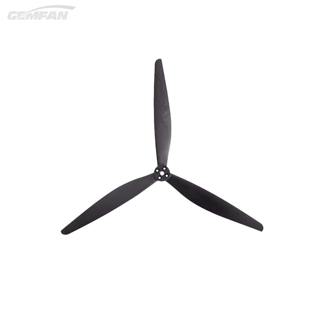 Gemfan X-CLASS 13X8X3 Reinforced Carbon Nylon - Black - (1CCW+1CW) for fpv drones