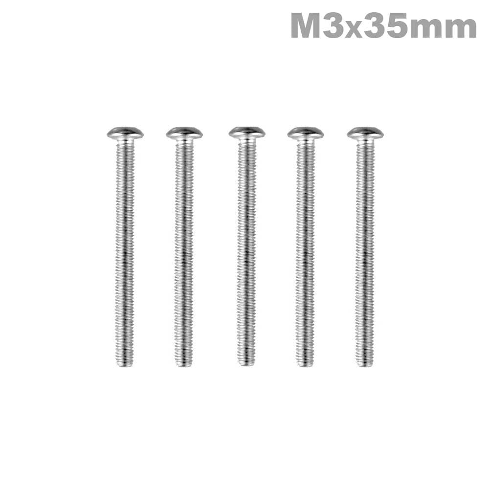 M3x35mm Bolkop Schroef RVS (5 stuks) for fpv drones