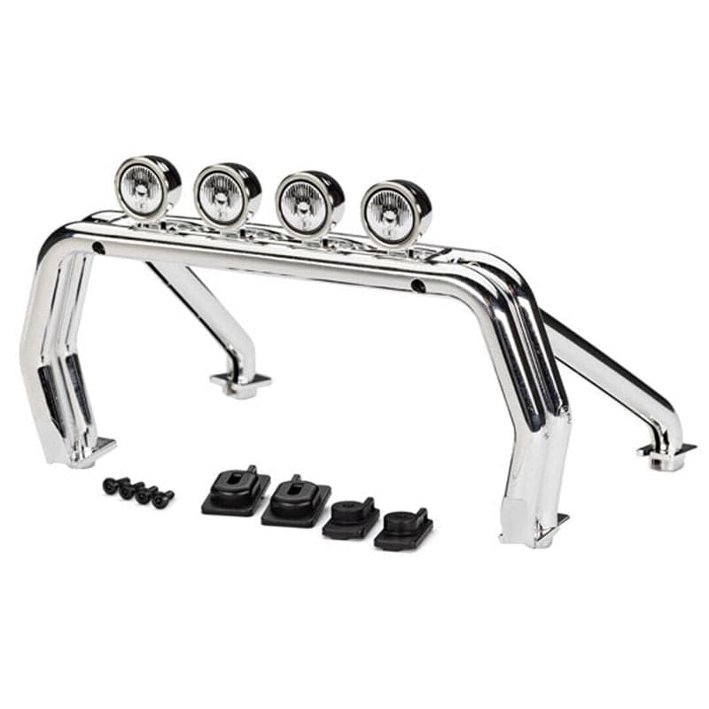 Traxxas 9262 Roll Bar / Roll Bar Mounts left & right 2.6x12mm BCS for TRX-4 for fpv drones