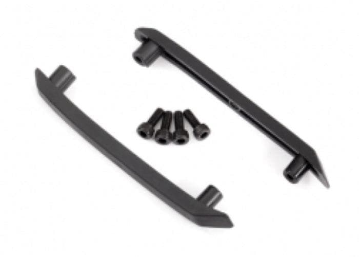 Traxxas 9017 Skid Plate /Roof (Body) Black Left & Right)/ 3x8mm CS (4) Hoss 4X4 for fpv drones