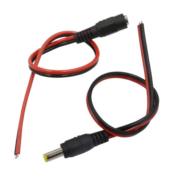 DC connector 5.5/2.1mm (1 pair) for fpv drones 1