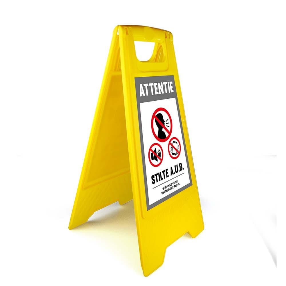 Warning Sign - Standard - Stilte A.U.B. - Nederlands for fpv drones 4