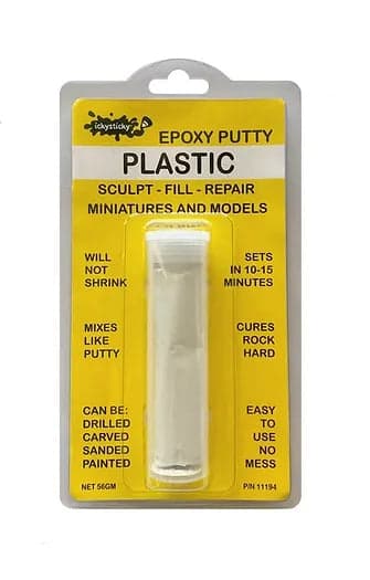 PLASTIC EPOXY PUTTY 56GM for fpv drones
