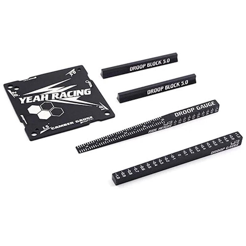Yeah Racing YT-0175 Aluminum Chassis Set Up Tool Kit For 1/27 1/28 Mini-Z for fpv drones