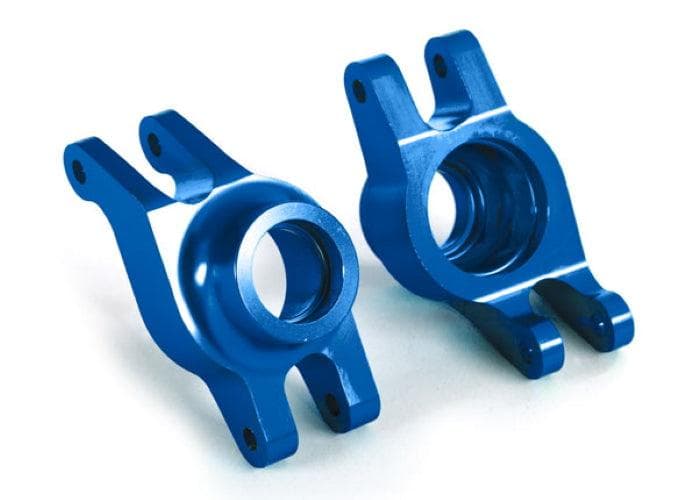 Traxxas 8952X Carriers Stub Axle (Blue-Anodized 6061-T6 Aluminum) (Rear) (2) Maxx for fpv drones