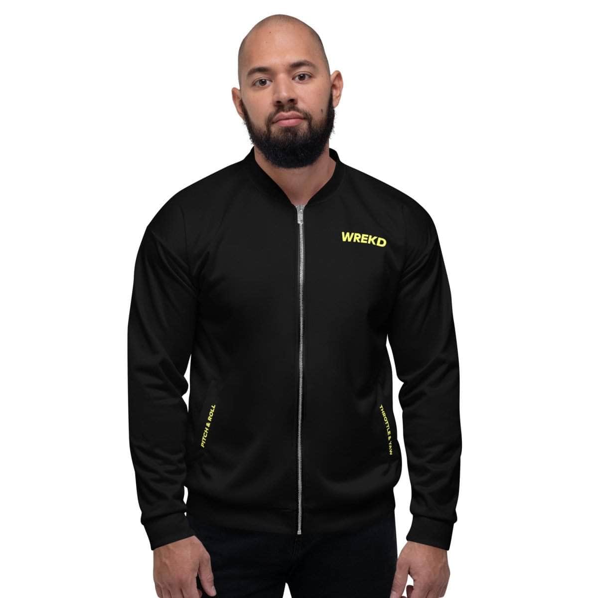 WREKD "Mode 2" Unisex Bomber Jacket for fpv drones